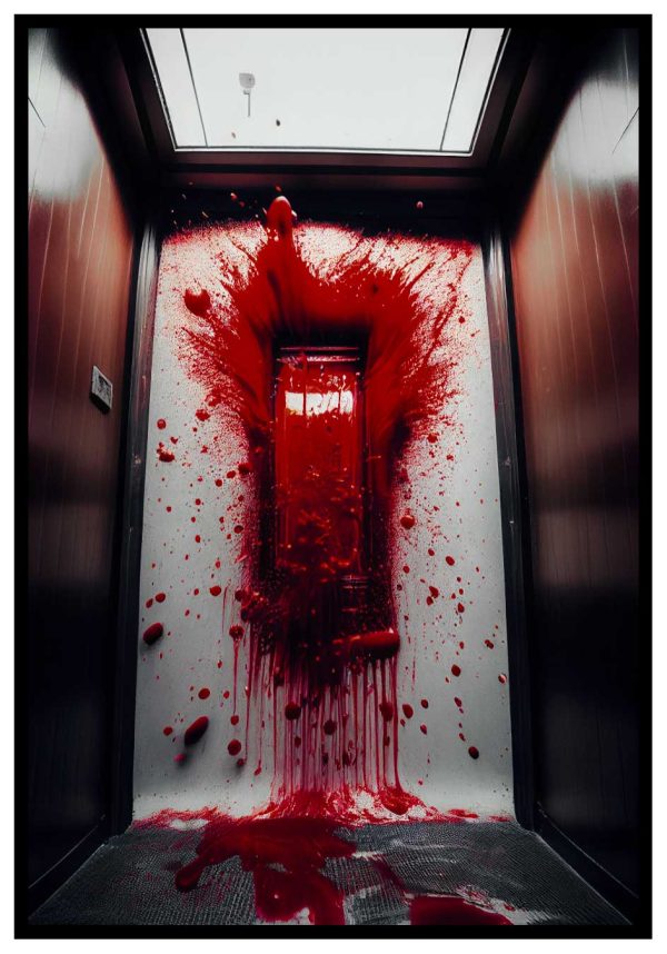 hiss tavla skräck