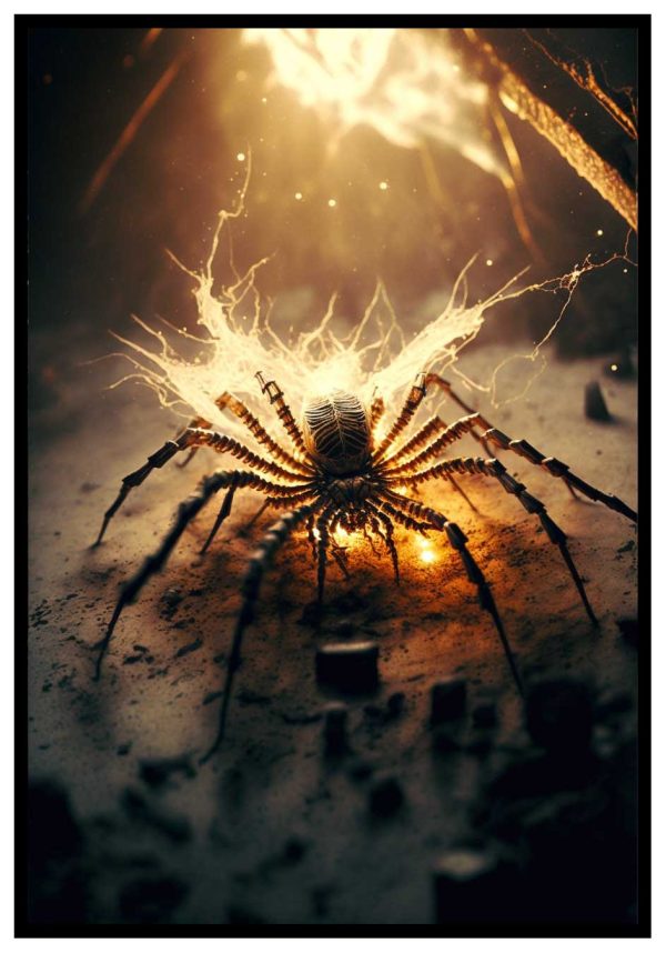 spindel affisch