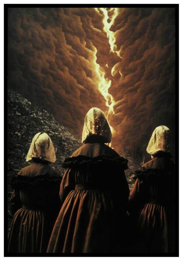 mystisk poster med nunnor