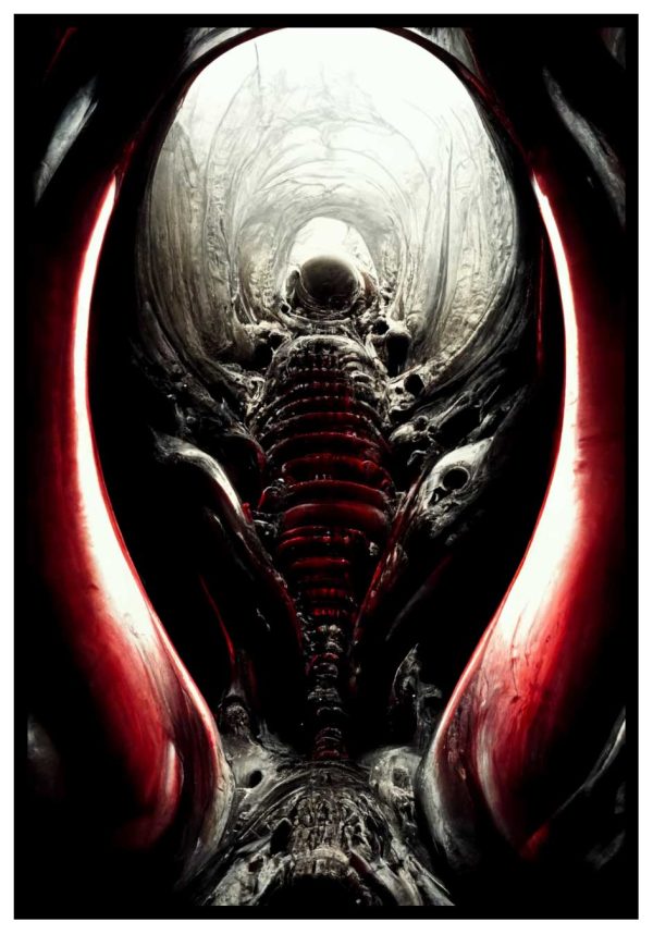 Alien konst poster