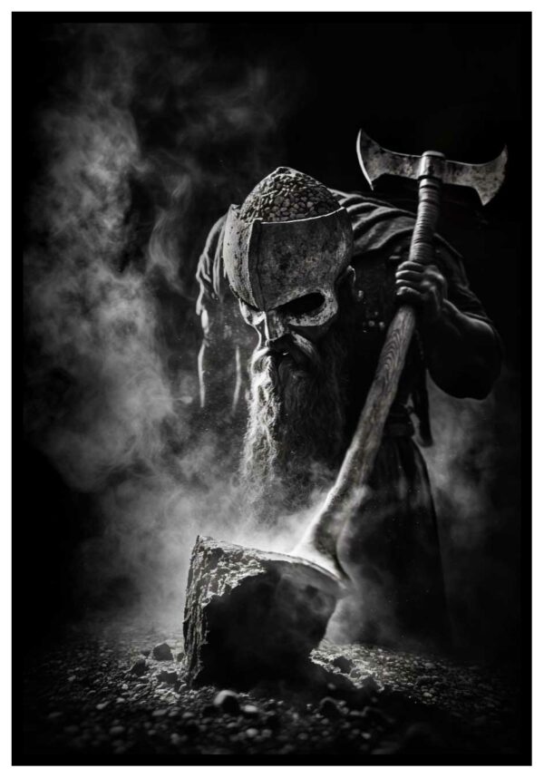 horror viking poster