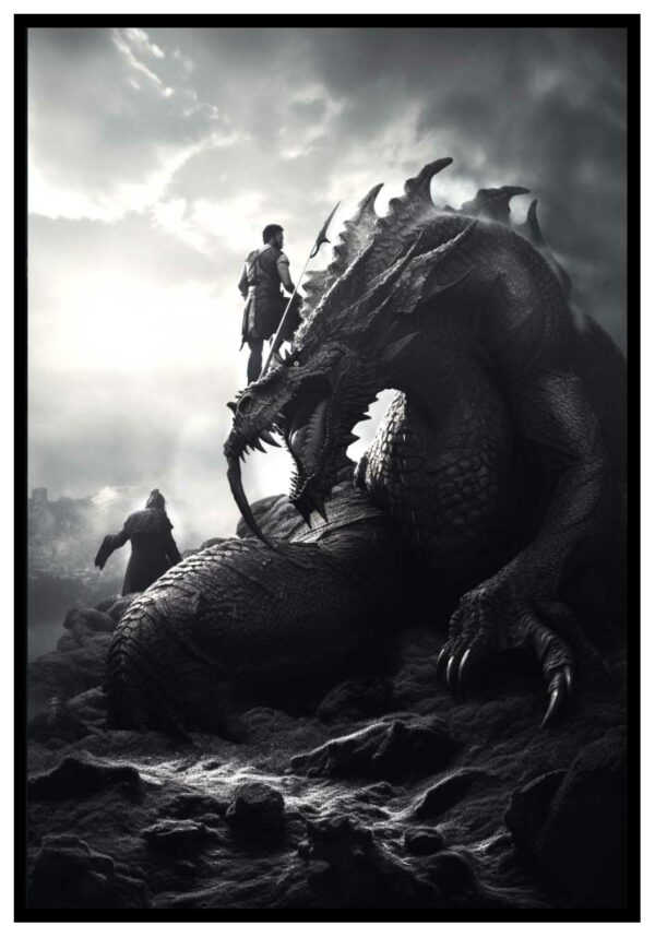 forntida drake poster