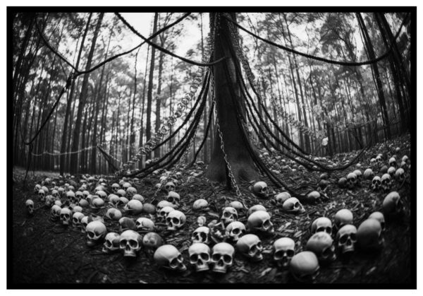 dödskallar i skogen poster